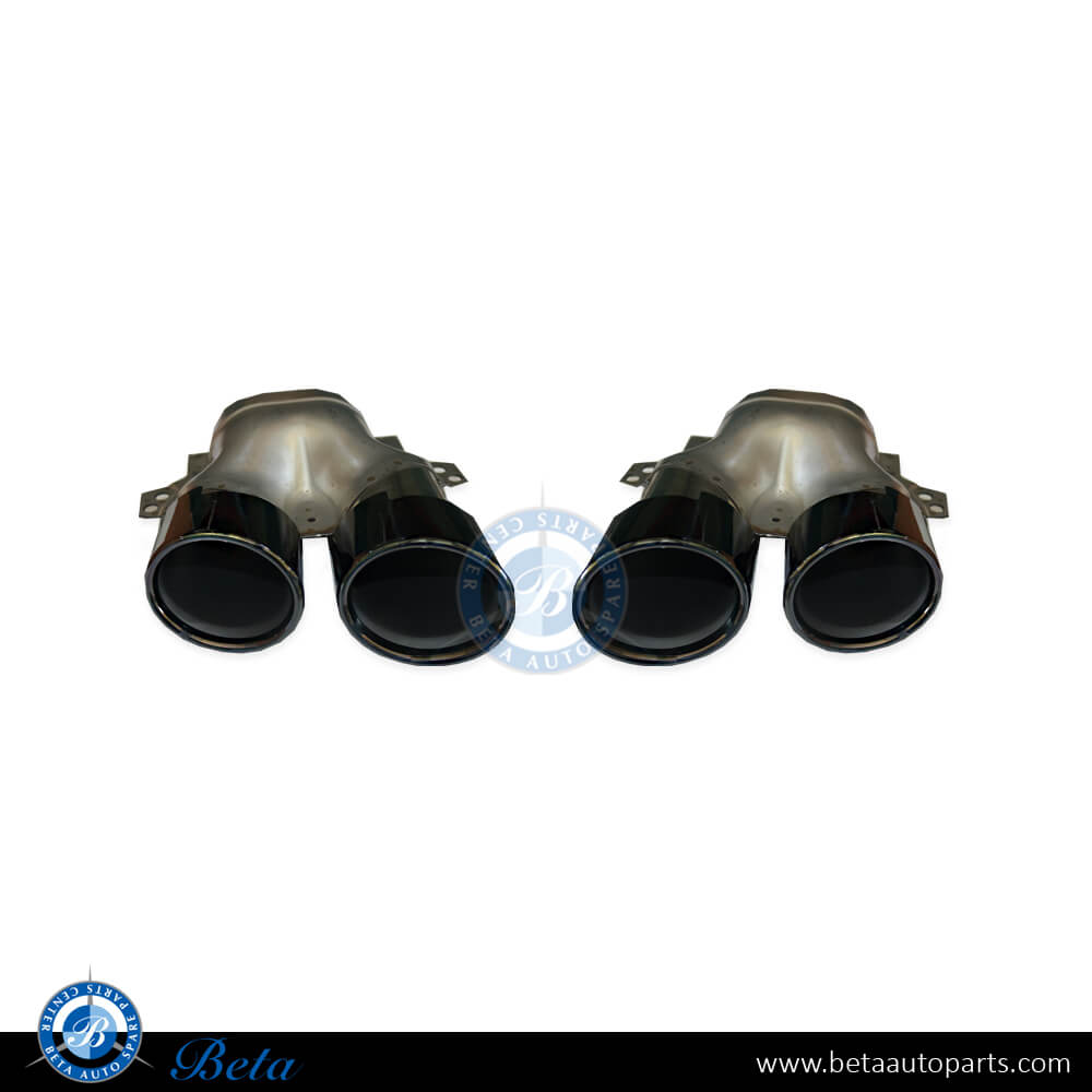 Exhaust tips AMG C43 Black Color for Mercedes C-Class W205 2015-Up models, Part Number 1724902100 / 1724902200 Exhaust tips AMG C43 Black Color for Mercedes C-Class W205 2015-Up models, Part Number 1724902100 / 1724902200